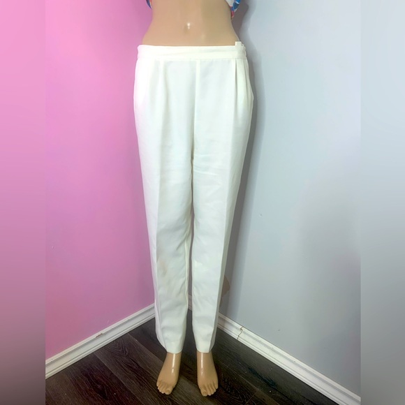Vintage White Slacks Retro - Picture 3 of 6